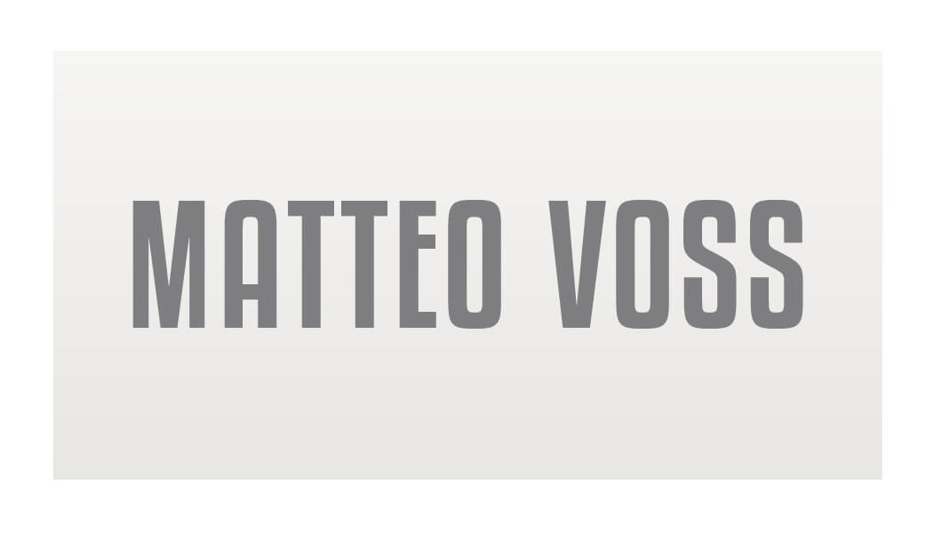 Matteo Voss Business Card Template Front